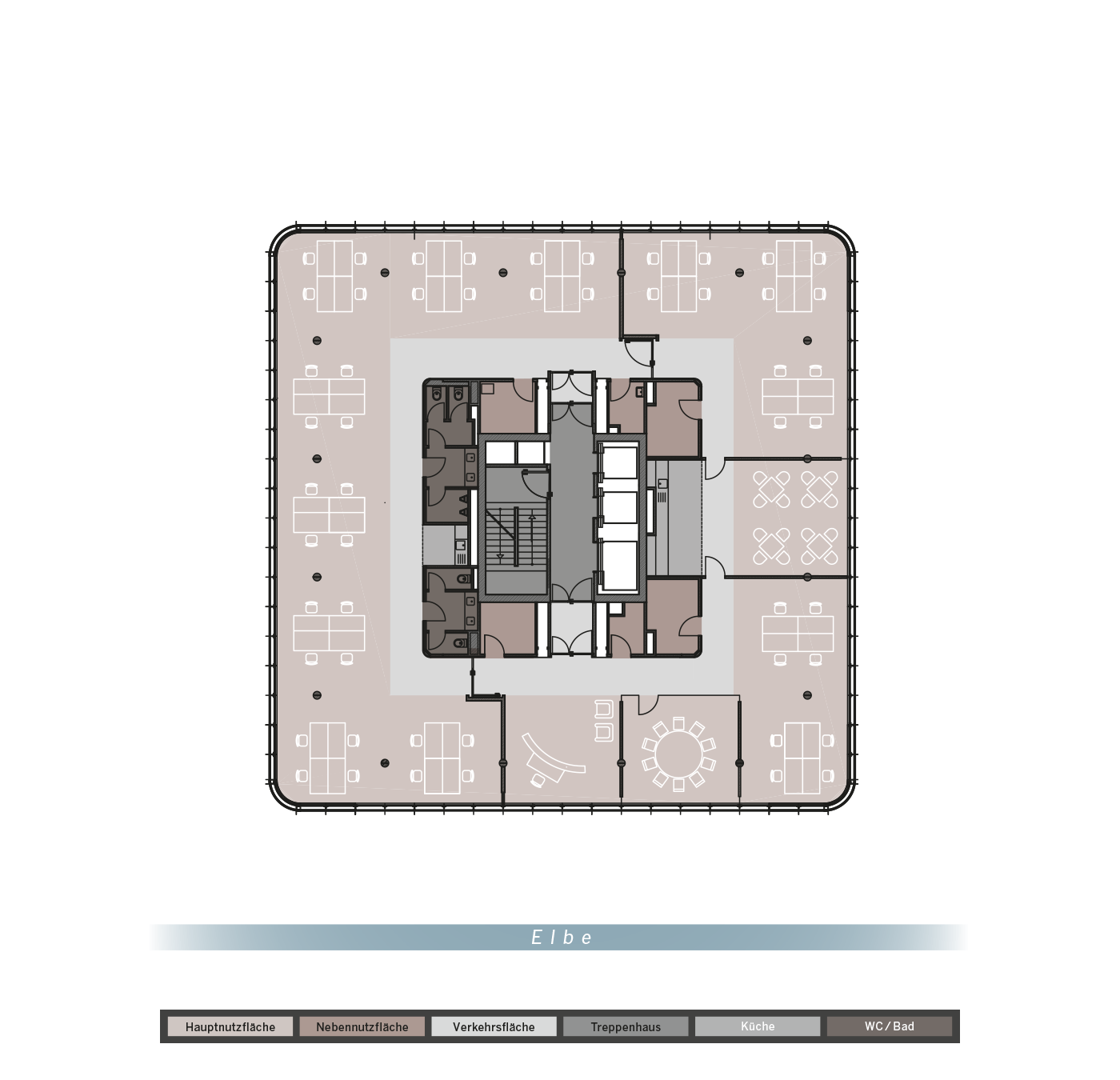 Großraum / 53 Arbeitsplätze